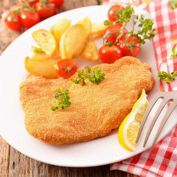 50. GEBACKENES SCHWEINESCHNITZEL