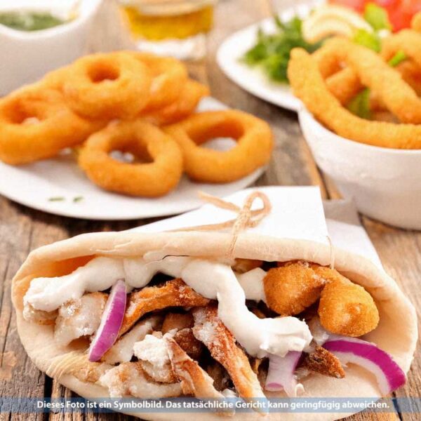 504. GYROS UND CALAMARI FRITTI